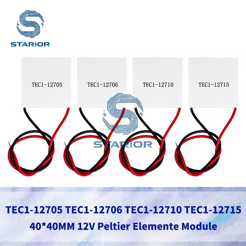 TEC1-12705 Thermoelectric Cooler Peltier TEC1-12706 TEC1-12710 TEC1-12715 12V Peltier องค์ประกอบโมดู