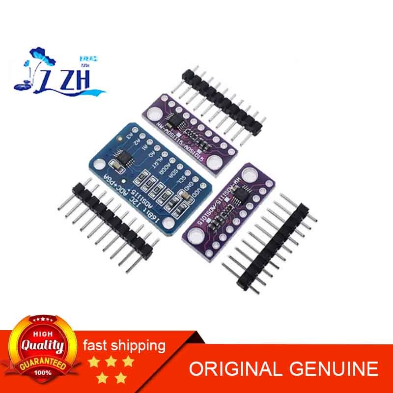 ยี่ห้อใหม่ ADS1115 ADS1015 Ultra-ขนาดเล็ก 12-Bit/16-Bit Precision จําลอง Converter ADC Development B