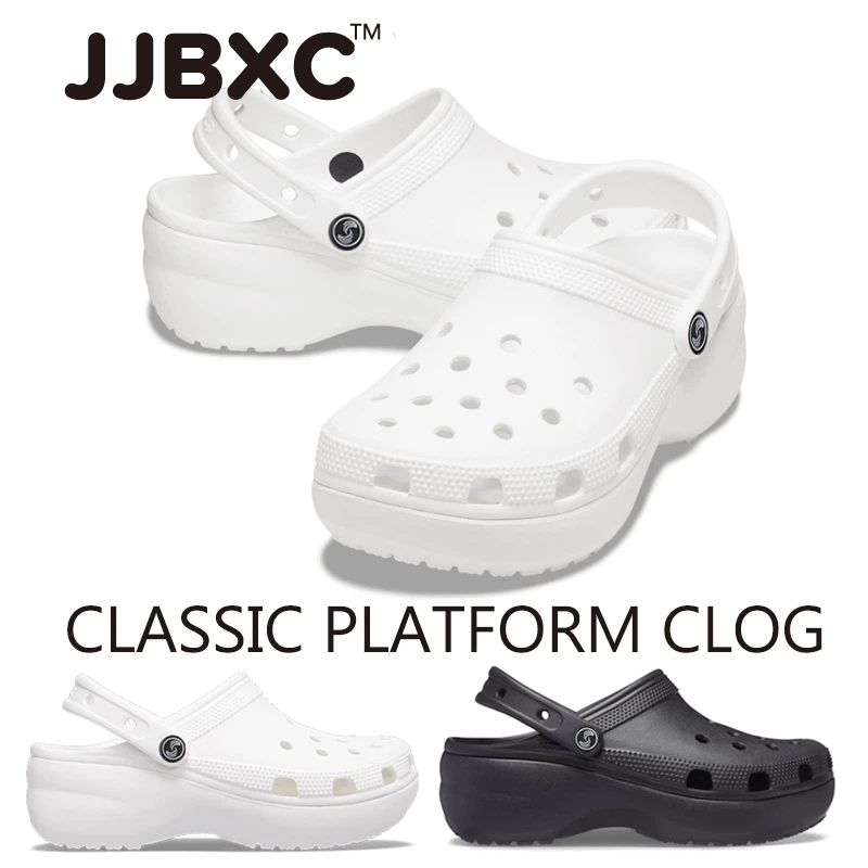 JJBXC รองเท้าหัวโตผู้หญิง ส้นหนาแพลตฟอร์ม เบา ใส่สบาย กันลื่น ระบายอากาศ รุ่นฮิต ใส่เที่ยว