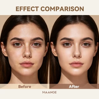 MAANGE คอนซีลเลอร์ปกปิดเต็มขั้น - ให้ความชุ่มชื้นและติดทนนาน F05