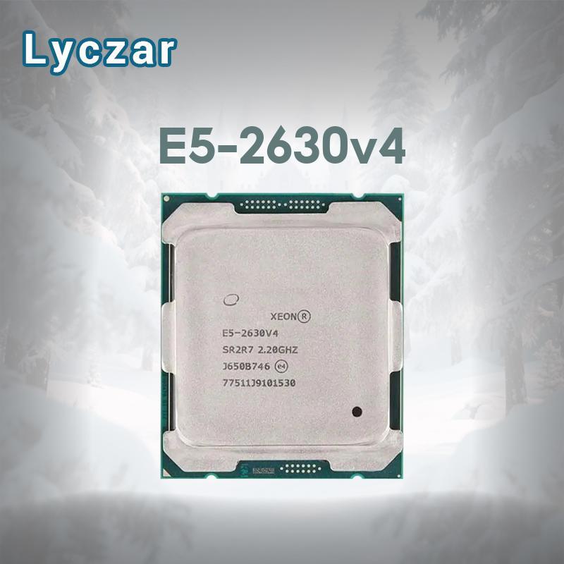 Intel Xeon E5 2630v4 โปรเซสเซอร์ LGA 2011-3 2.2GHz 25M 10-Core 85W Lyczar Server CPU
