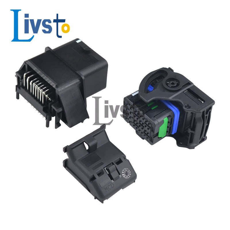 1 ชุด 32 พินรถยนต์ Ecu Connector ปลั๊ก PCB รถกันน้ําชายหญิงซ็อกเก็ต PPI0001488 64334-0100