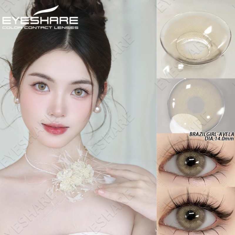 ลูกตา 2ชิ้นสีคอนแทคเลนส์แฟชั่นสีคอนแทคเลนส์แต่งหน้าคอนแทคเลนส์14มิลลิเมตรคอนแทคเลนส์สําหรับตา