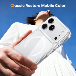 [Local] WSKEN สำหรับ เคส iPhone 17 ProMax/17Pro โปร่งใส Magnetic เคส ไอโฟน 17 16 ProMax โปร่งใส Case for 16 Pro/16 Plus/16 ทนทานต่อการตก กันกระแทก ชาร์จเร็ว