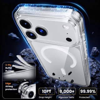 [Local] WSKEN สำหรับ เคส iPhone 17 ProMax/17Pro โปร่งใส Magnetic เคส ไอโฟน 17 16 ProMax โปร่งใส Case for 16 Pro/16 Plus/16 ทนทานต่อการตก กันกระแทก ชาร์จเร็ว