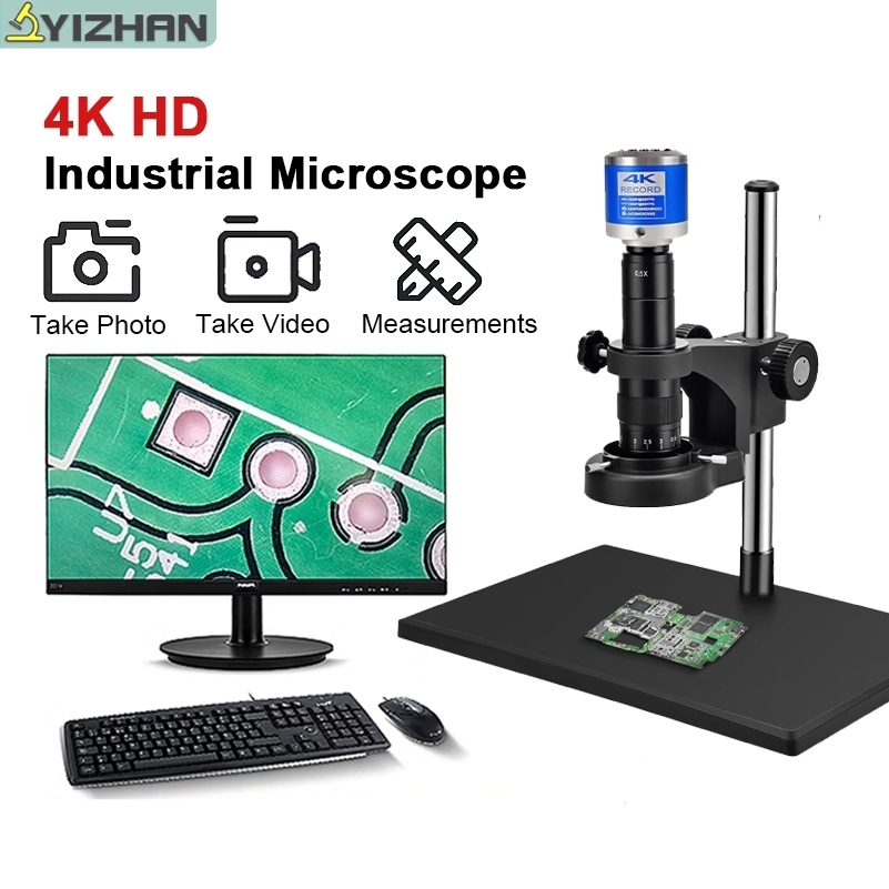 【 สามารถใช้ซอฟต์แวร์ได้ 】YIZHAN digital microscope กล้องจุลทรรศน์ดิจิทัลอิเล็กทรอนิกส์ เลนส์ 150x 10