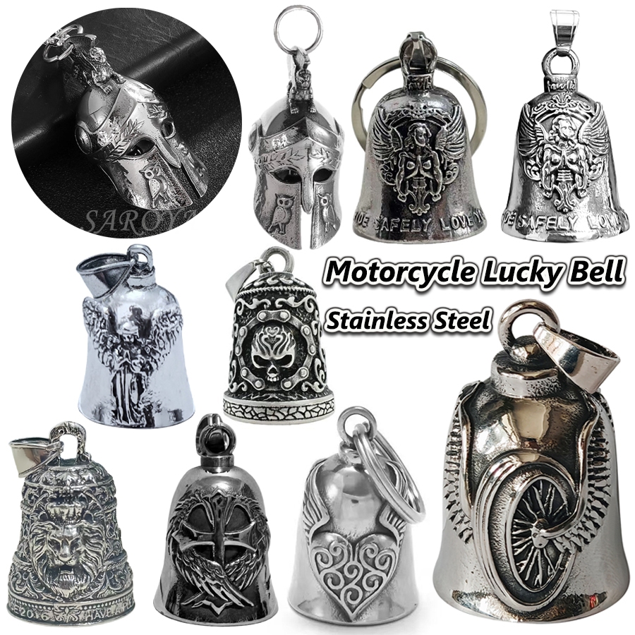 Riding Bell รถจักรยานยนต์โชคดี Bell นักรบโรมัน Guardian Lucky Bell Biker ขี่ตกแต่ง dadwenth