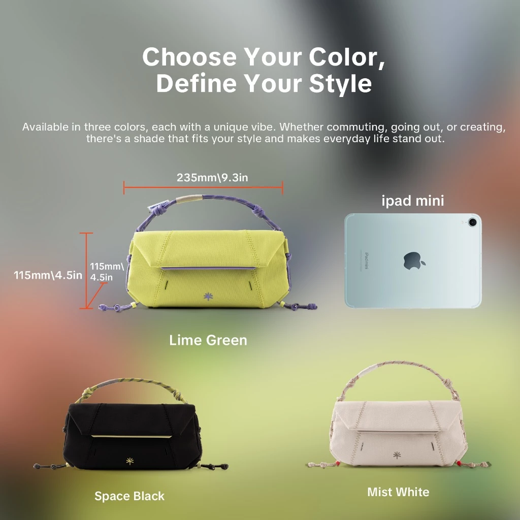 PGYTECH OneGo Pocket Sling -- กระเป๋าสะพายสําหรับกล้อง Pocket/Action,สมาร์ทโฟนแม่เหล็กQuick-accessน้ําหนักเบาสบายแบบพกพาTagPortซิปกันน้ําYKK thumbnail 8
