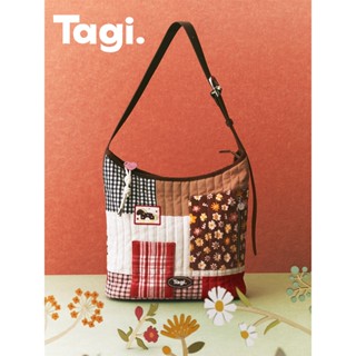 Tagi. Magi Patchwork Hobo Shoulder Bag Crossbody Bag กระเป๋า…