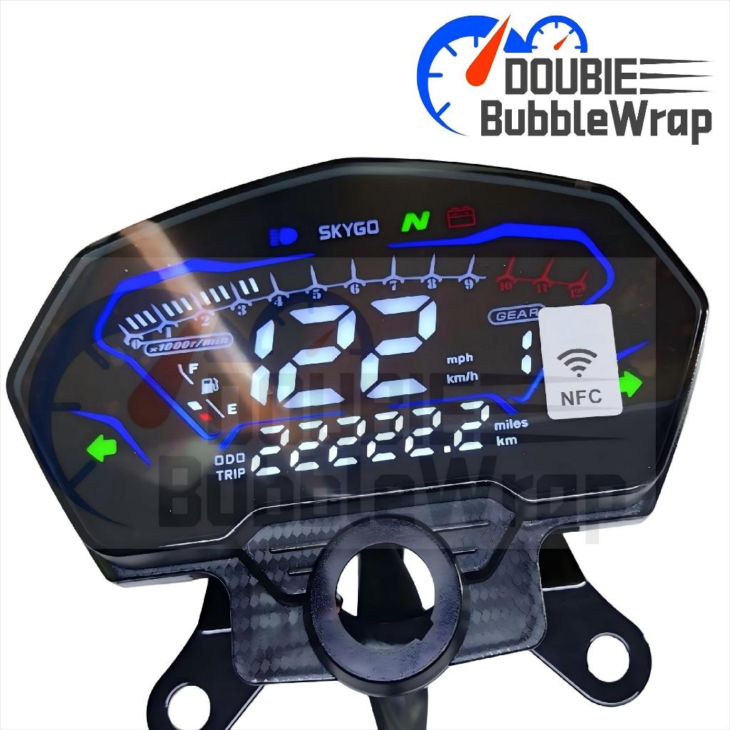 สําหรับ Honda TMX125 Digital Speedometer รองรับฟังก์ชั่น NFC CG125 TMX125 Rusi Tc 125 Tc 150 Skygo 1