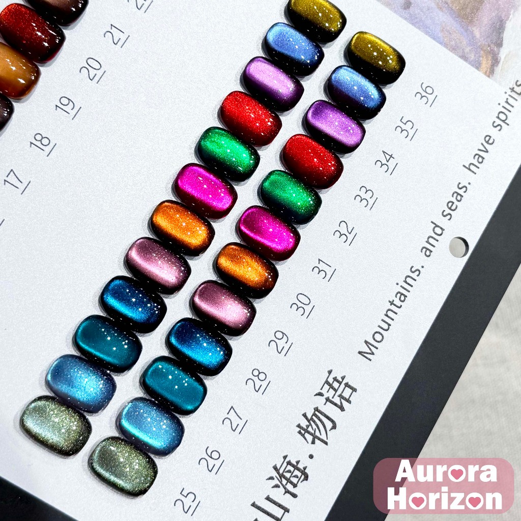 【พร้อมส่งในกรุงเทพฯ】ยาทาเล็บเจล  36สี   สีลูกแก้ว MILAN 36สี  สีเจล สีเจลแคทอายเนื้อซาติน  ฟรีชาร์ทสี(ทามาให้แล้ว) Cat eye  36สี - รูปที่ 4