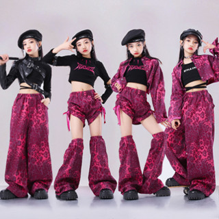 ชุดเต้นเด็ก ชุดเต้น เด็กผู้หญิง เสื้อครอป เสื้อครอป ชุดเต้นร…