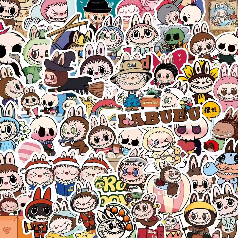 Kydex Sheet Thermoplastic Labubu Pattern พร้อมปลอก DIY