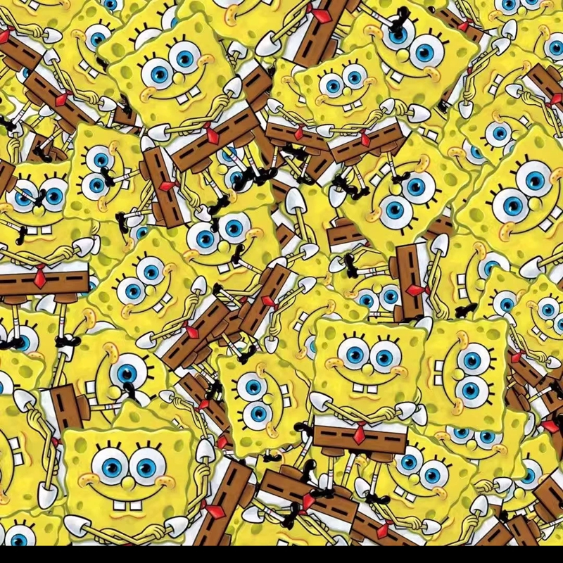 แผ่น Kydex ลาย SpongeBob สำหรับทำปลอก DIY