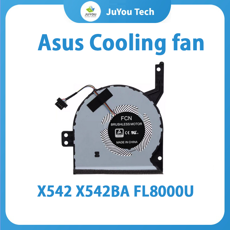 พัดลมระบายความร้อน CPU แล็ปท็อปสําหรับ ASUS X542 X542BA X542U X542UA X542UQ X542UR FL8000U FL8000UN 