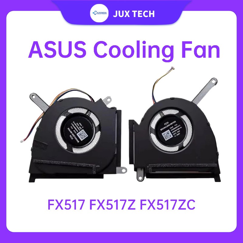 ใหม่ CPU + GPU พัดลมระบายความร้อนสําหรับ ASUS TUF Dash F15 FX517 FX517ZC FX517ZR FX517ZE RTX3050 305