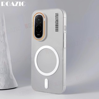 หรูหรา Slim Matte ครึ่งโปร่งใสเคสโทรศัพท์สําหรับ POCO M7 Mag…