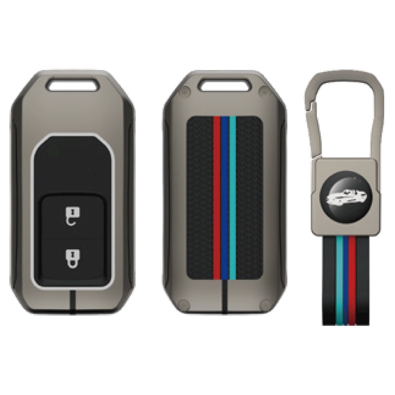 [HIGH-END-GIFT] พวงกุญแจฝาครอบเคสกุญแจ Honda CRV City Civic FC BRV Accord HRV