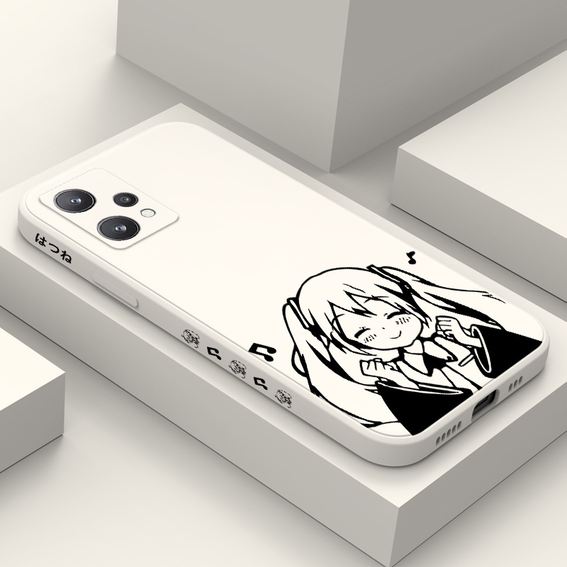 เคสโทรศัพท์สําหรับ OPPO Realme 11 10 9i 9 10Pro Pro Plus 4G 5G Happy Girl Creative Design Cover