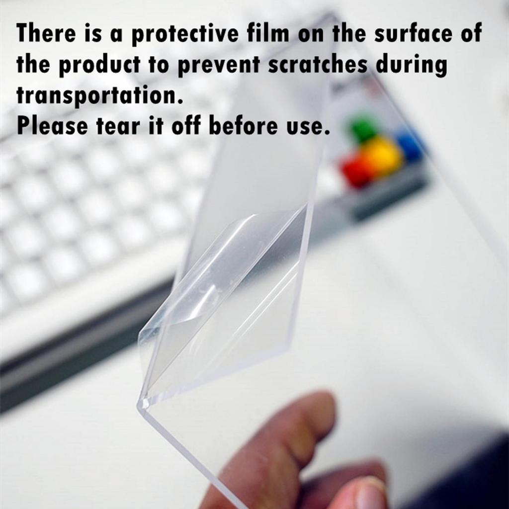 [ซลินยู2] คีย์บอร์ดอะคริลิฝุ่นปกอุปกรณ์เสริมแป้นพิมพ์มืออาชีพล้างปุ่มกดปกใสป้องกันสําหรับสํานักงานบ้าน - รูปที่ 3