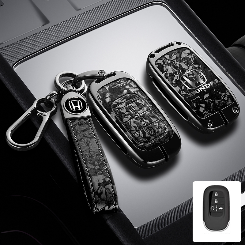 Honda HRV (2022-2025) ปลอกกุญแจรถ ปลอกกุญแจหนังคุณภาพพรีเมี่ยม