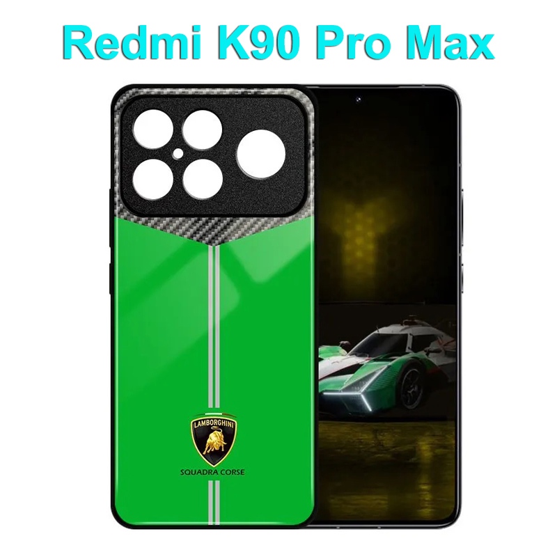 สําหรับ Redmi K90 Pro ฝาครอบ Redmi K90 Pro Max Champion Edition 9H กระจกนิรภัย Anti-knock Shell สําห