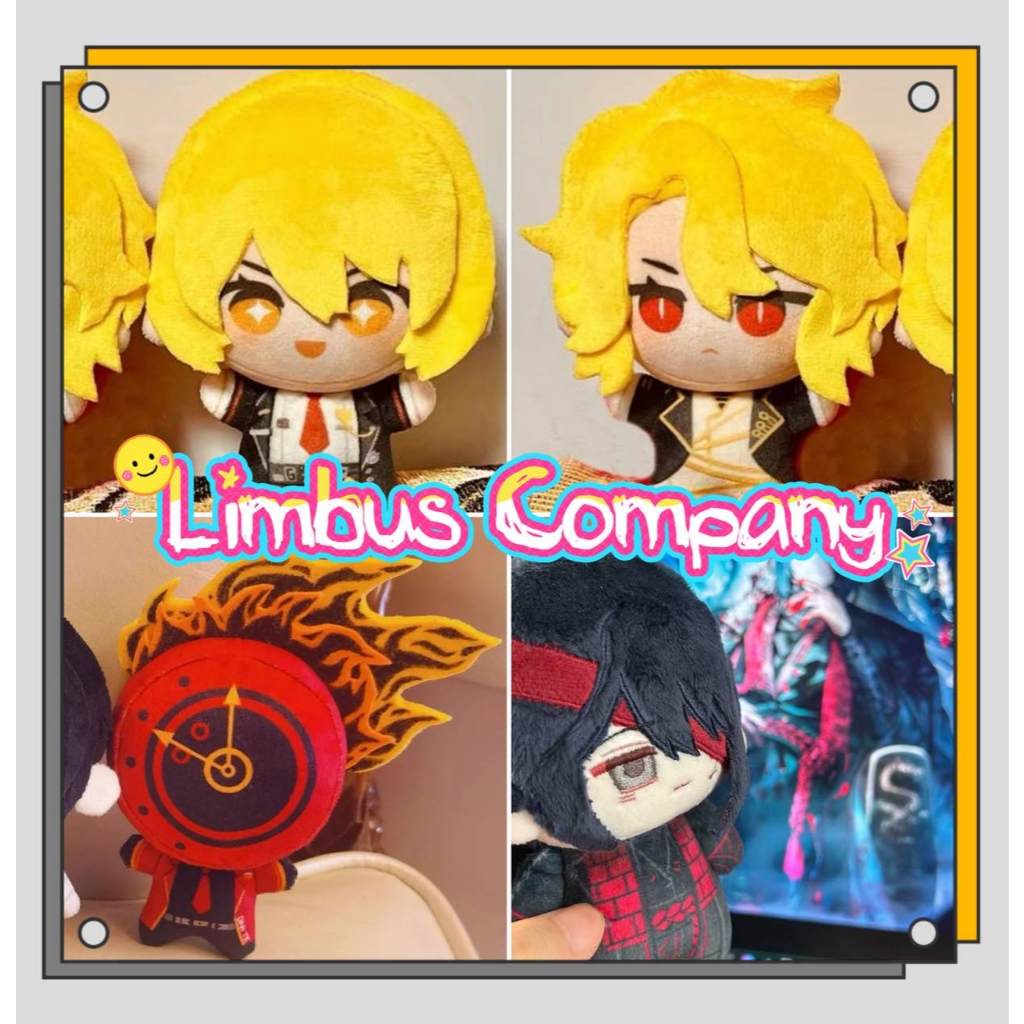 10 ซม.Limbus Company Don Quixote Sancho Panza ตุ๊กตาตุ๊กตาแต่งตัวเสื้อผ้าน่ารักนุ่มของเล่นตัวเลขแฟนค