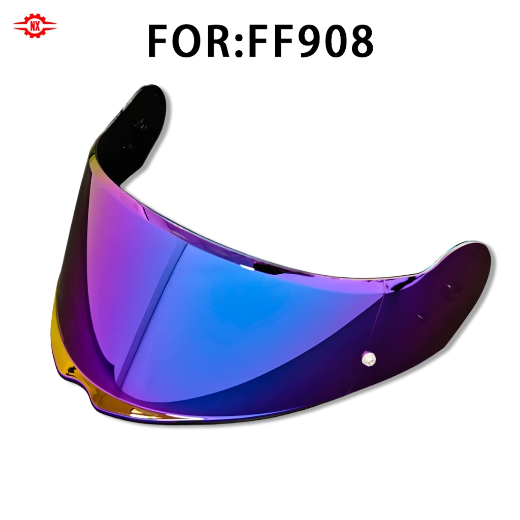 สําหรับ LS2 FF908 หมวกกันน็อคเปลี่ยน Visor Premium PC Multi-Color Choices UV Visor Anti-Fog ฟิล์มทน UV-Chang