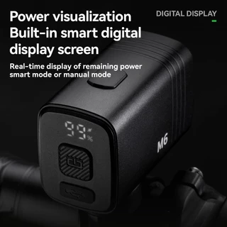 【TH Delivery】ROCKBROS ไฟจักรยาน 1000 Lumen ปรับมุมได้ แบตเตอรี่ 2800mAh สำหรับจักรยานหลากหลายประเภท