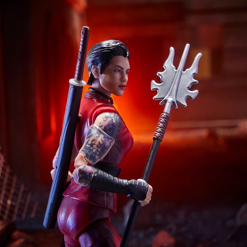 ฮาสโบร จีไอ ดั้งเดิม แอ็คชั่นฟิกเกอร์ Joe Jinx ขนาด 6 นิ้ว, ของเล่นสะสมโมเดลนินจาหญิงกองกําลังพิเศษ