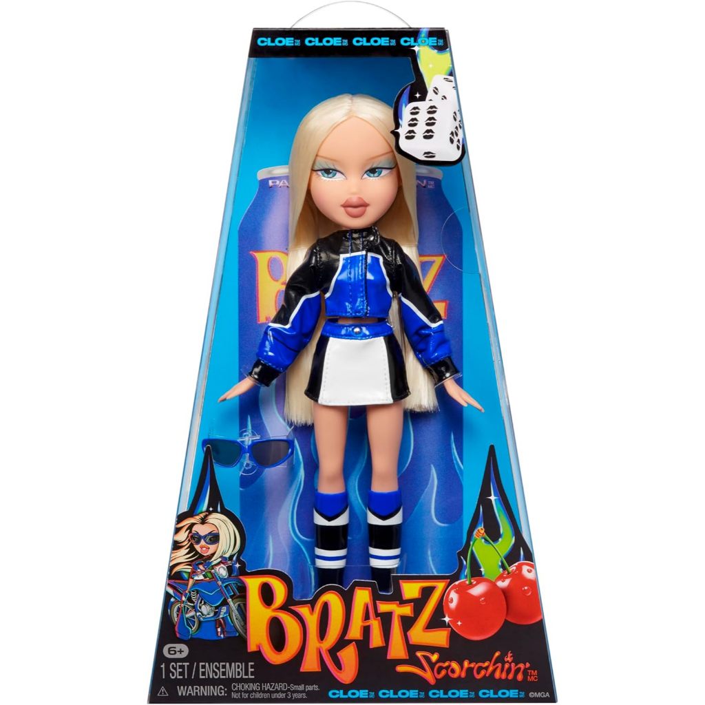 ตุ๊กตาแฟชั่น Bratz Scorchin Cloe พร้อมอุปกรณ์
