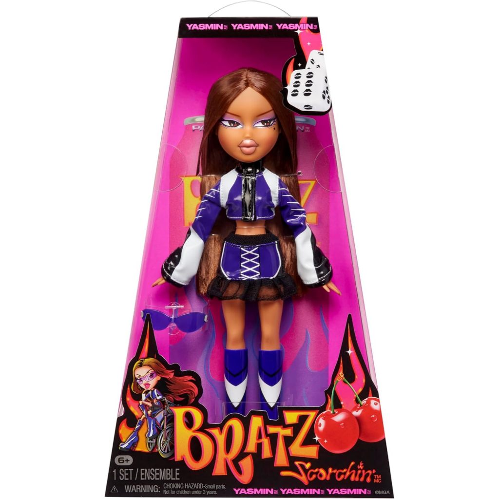 ตุ๊กตาแฟชั่น Bratz Scorchin Yasmin พร้อมอุปกรณ์