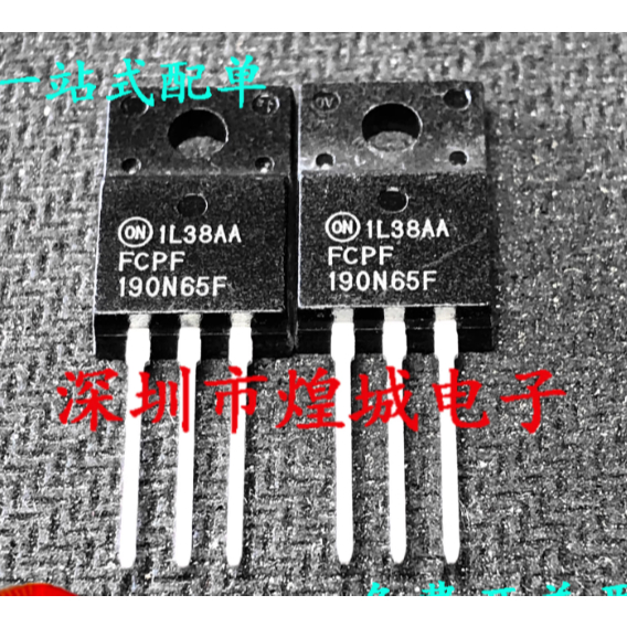 1-5PCS TO-220F FCPF190N65F FCPF125N65S3 FCPF16N60 FCPF11N60T FCPF20N60S FCPF21N60NT ทรานซิสเตอร์ MOS