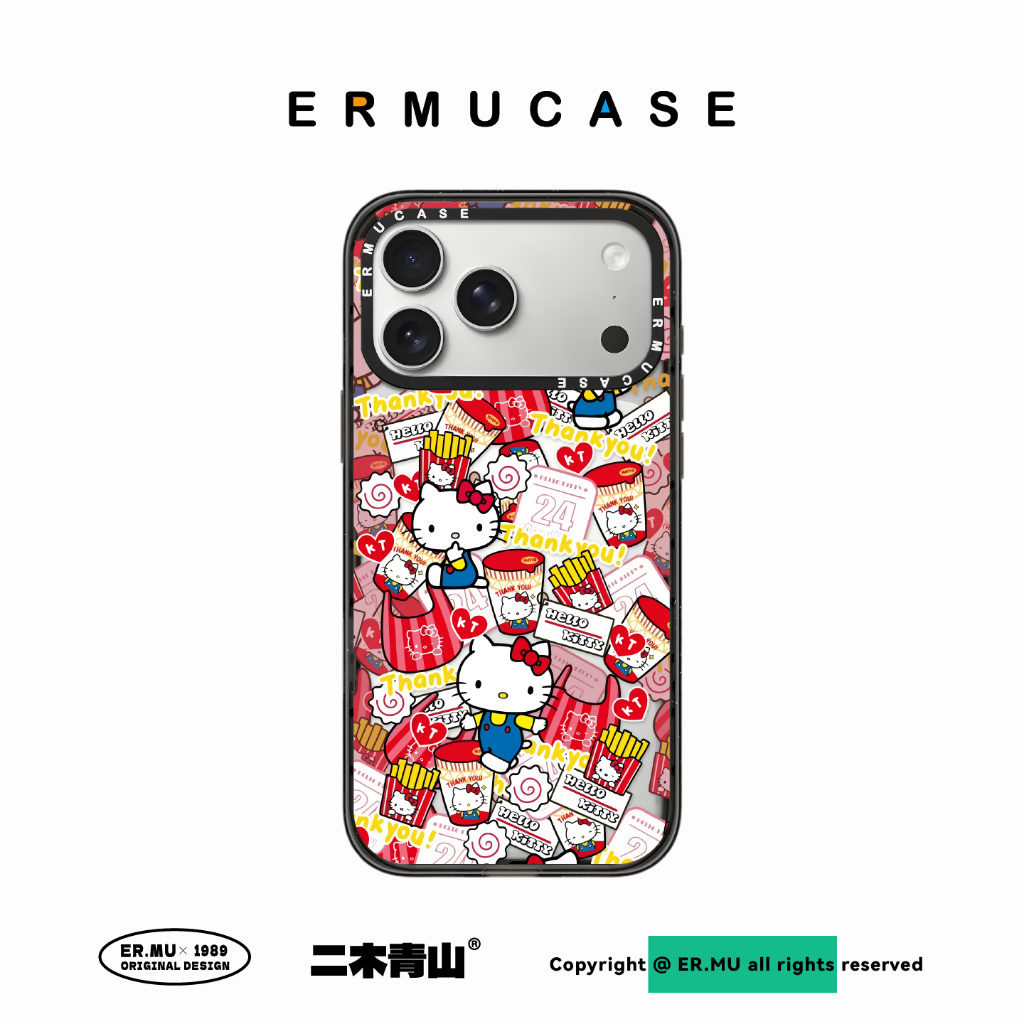(17 Series) เหมาะสําหรับ IPhone17ProMax/Air เคสโทรศัพท์แม่เหล็กกันกระแทกส่วนบุคคล-การ์ตูนน่ารักสุดขอบคุณสติ๊กเกอร์เคธี่ ราคา ถูกที่สุด ดีลบีเคเค แกลเลอรีภาพที่ 4