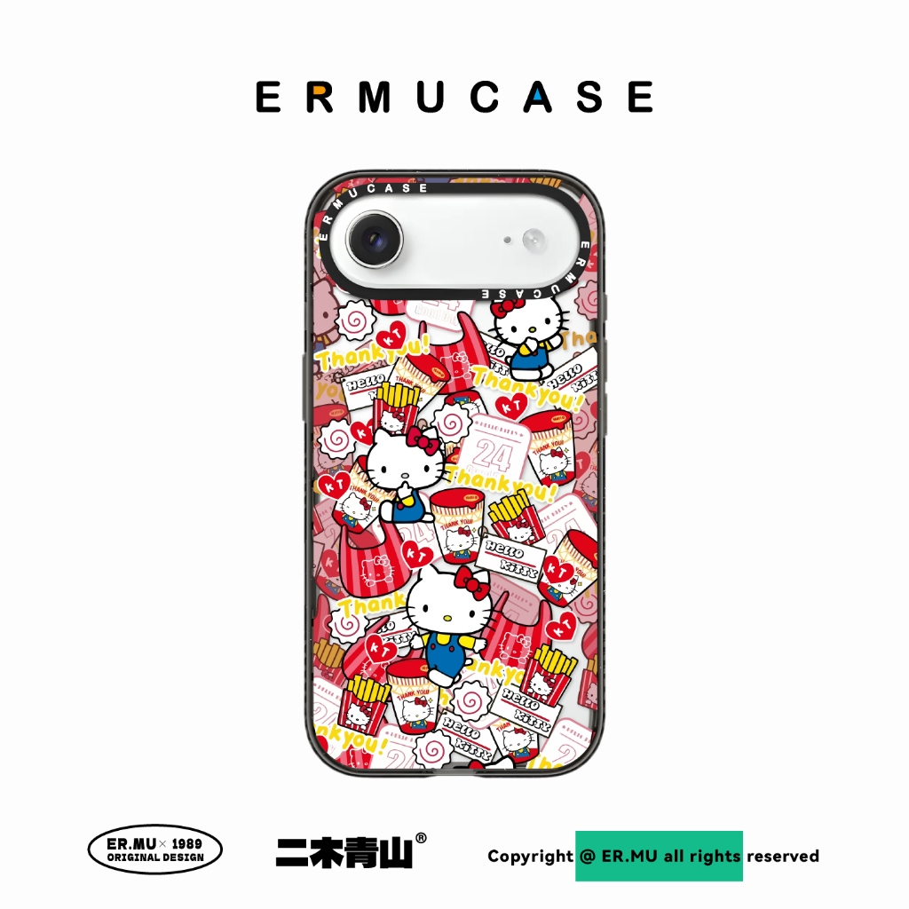 (17 Series) เหมาะสําหรับ IPhone17ProMax/Air เคสโทรศัพท์แม่เหล็กกันกระแทกส่วนบุคคล-การ์ตูนน่ารักสุดขอบคุณสติ๊กเกอร์เคธี่ ราคา ถูกที่สุด ดีลบีเคเค แกลเลอรีภาพที่ 3