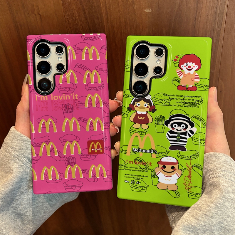 M รูปแบบสองในหนึ่งเดียวเคสป้องกันเหมาะสําหรับ Samsung su22u s23 plus s23FE s24 s25 plus A55 A56 A36 