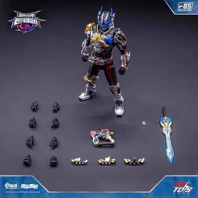 Nuclear Gold Retruction Overlimit Battle God Bateer (Bottel, assuming transliteration), ใหม่เอี่ยม, ยังไม่เปิด, สินค้าของแท้, มีในสต็อก, ฟิกเกอร์แอ็คชั่นขนาด 1/10