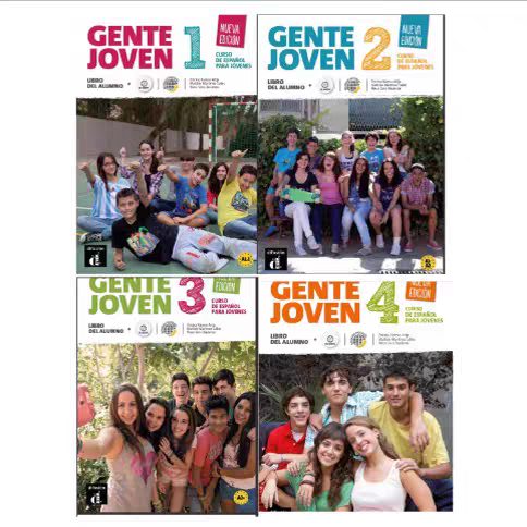 现货 JOVEN GENTE 1234 西班牙语 青少年西语 学生用书+练习册