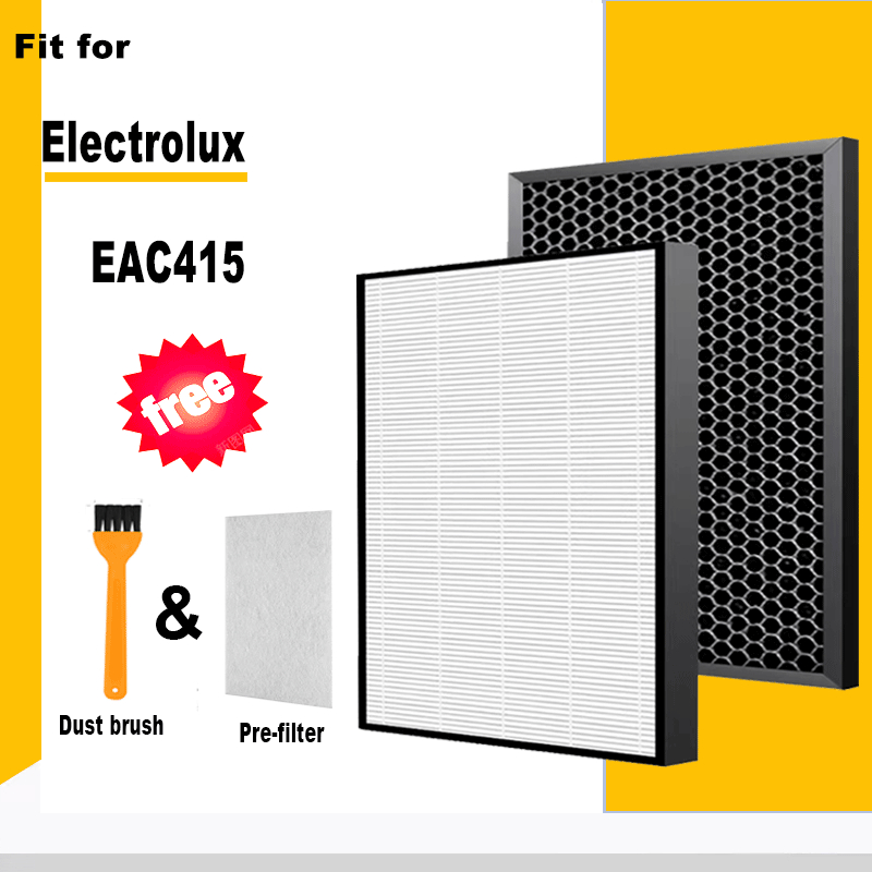 H13 ตัวกรองถ่านกัมมันต์ Hepa สําหรับเครื่องฟอกอากาศ Electrolux EAC415