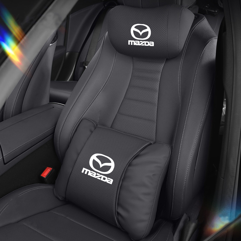รถ Headrest รถคอ Protector ภายในรถ Lumbar Support สําหรับ Mazda 2 3 5 6 M5 Ms CX-4 CX-5 CX6 M3 M6 MX