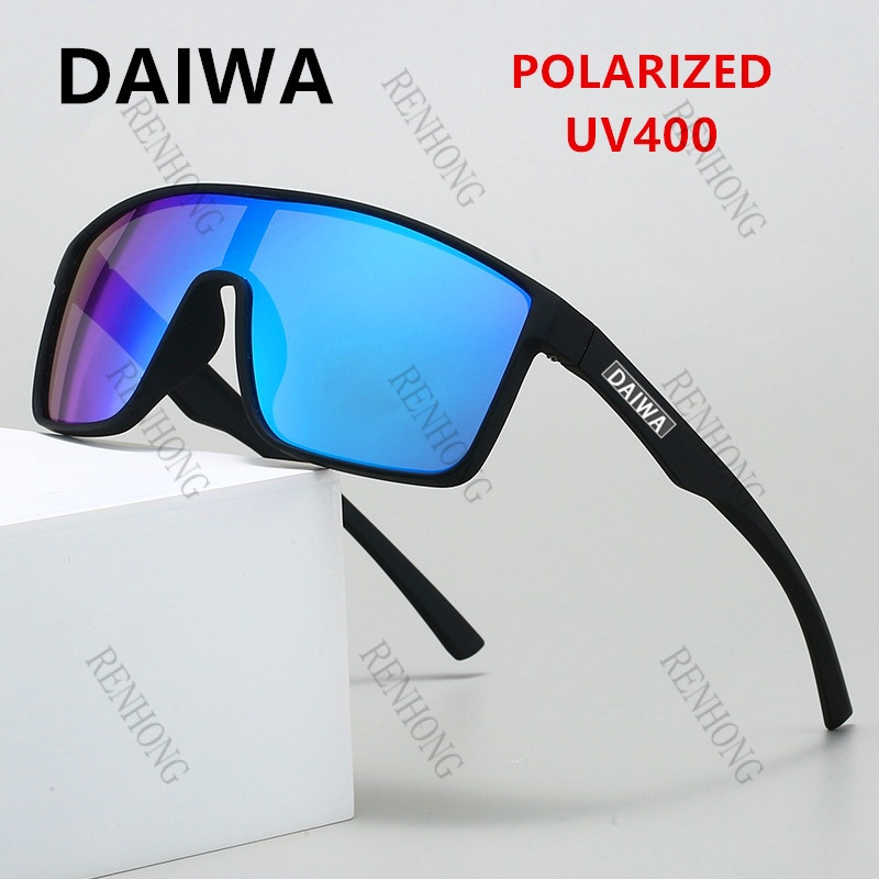 DAIWA แว่นตาโพลาไรซ์ สำหรับตกปลาและขี่จักรยาน MTB กันแดดกันลม เหมาะสำหรับทั้งผู้ชายและผู้หญิง