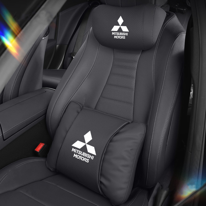 รถ Headrest รถคอ Protector ภายในรถ Lumbar Support สําหรับ Mitsubishi ASX Triton Xpander Pajero Sport