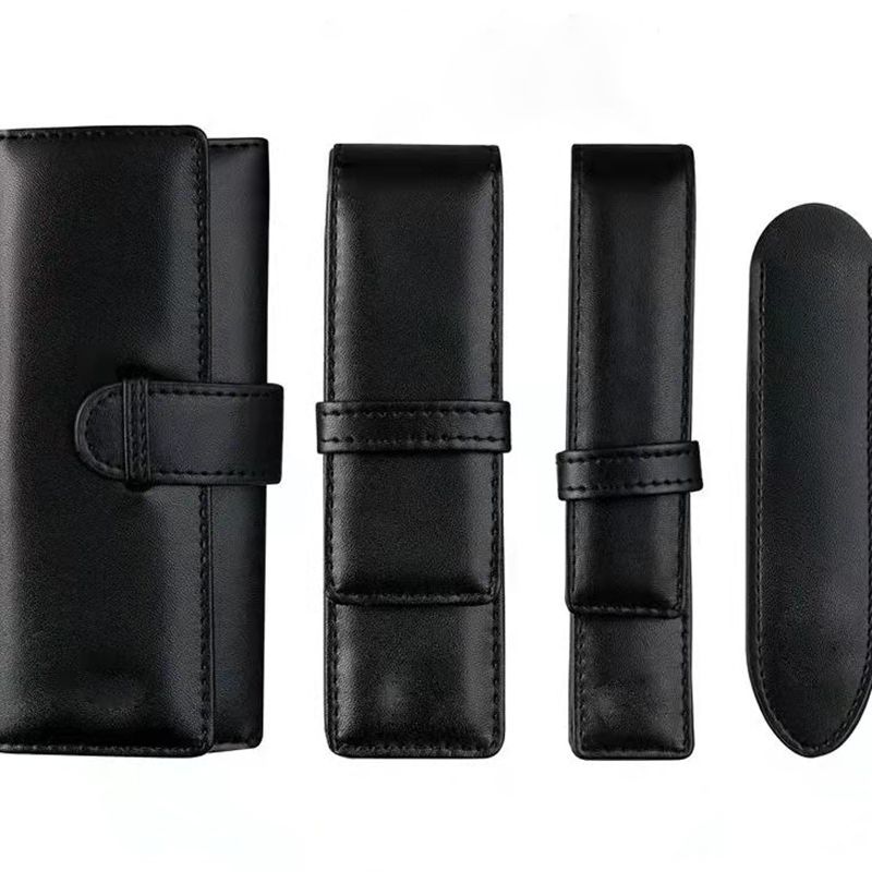 Mont Pen Pouch สีดํา สีขาว ดาว Mont Logo Pen bag