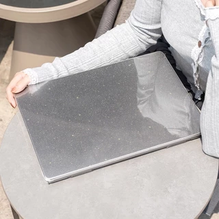 Glitter สําหรับ Macbook Neo A3404 Air M5 M4 A3240 A3441 Air 13.6 M2 M3 A2681 A3113 2022 Pro 13 14 M1 A2338 A2442 2020 Air 13 A2337 2179 A1466 Protector ฝาครอบ