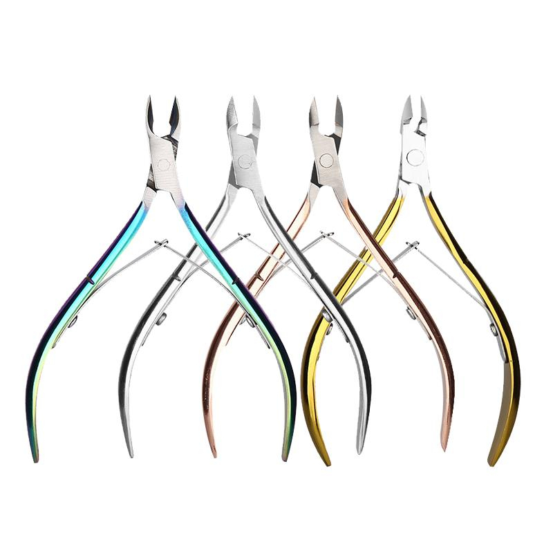 Ur SUGAR กรรไกรตัดหนังกําพร้า เล็บ กรรไกรตัดเล็บ สเตนเลส แหนบ กรรไกรตัดหนังกําพร้า หนังกําพร้า ที่ดัน เครื่องมือทริมเมอร์