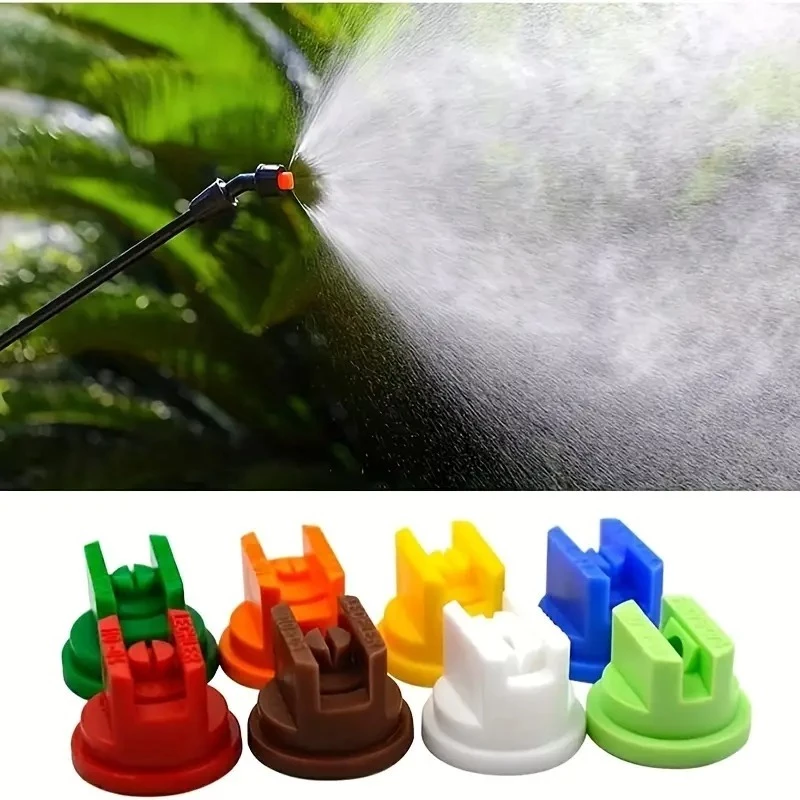 หัวฉีดพัดลมแรงดันสูง 110 องศา สำหรับสวนและเครื่องพ่นยาเกษตร