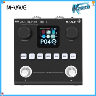 ​​M-VAVE Annblackbox Multi-Effects Pedal Blackbox- Guitar/Ba…