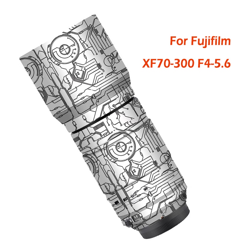 ผิวป้องกันสําหรับ Fujifilm XF70-300 F4.5-5.6 สติกเกอร์เลนส์ Fuji 70-300 xf70300 เลนส์ห่อปกรูปลอก