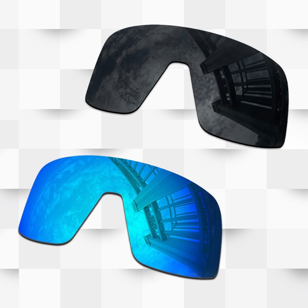 เลนส์เปลี่ยน POLARIZED 1.5 มม. 2 ชิ้นสําหรับแว่นกันแดด Oakley Sutro S OO9462 ป้องกันรอยขีดข่วนและทนต