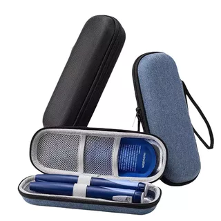 กระเป๋าเก็บความเย็นอินซูลินแบบพกพา 2 ถุงน้ำแข็ง Insulin Cooler Travel Case กระเป๋าเก็บอินซูลิน าอินซูลิน Ice Pack